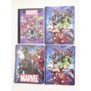 3 Avengers Marvel Binder Subject Notebooks & 1 Composition Notebook